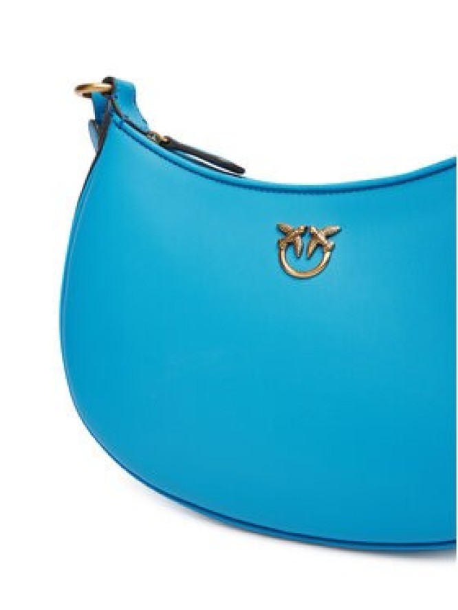 PINKO Torebka Half Moon Mini Fl Al 25-26 PLTT 102790 A0F1 Niebieski