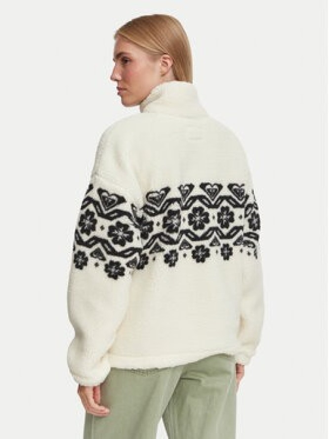 Roxy Polar ERJPF03178 Kremowy Relaxed Fit