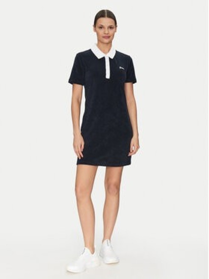 Guess Sukienka codzienna V5GK01 KCQV1 Granatowy Regular Fit