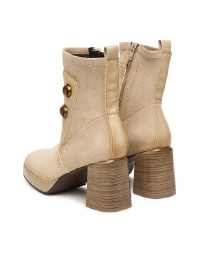 Hispanitas Botki HI254228 Écru