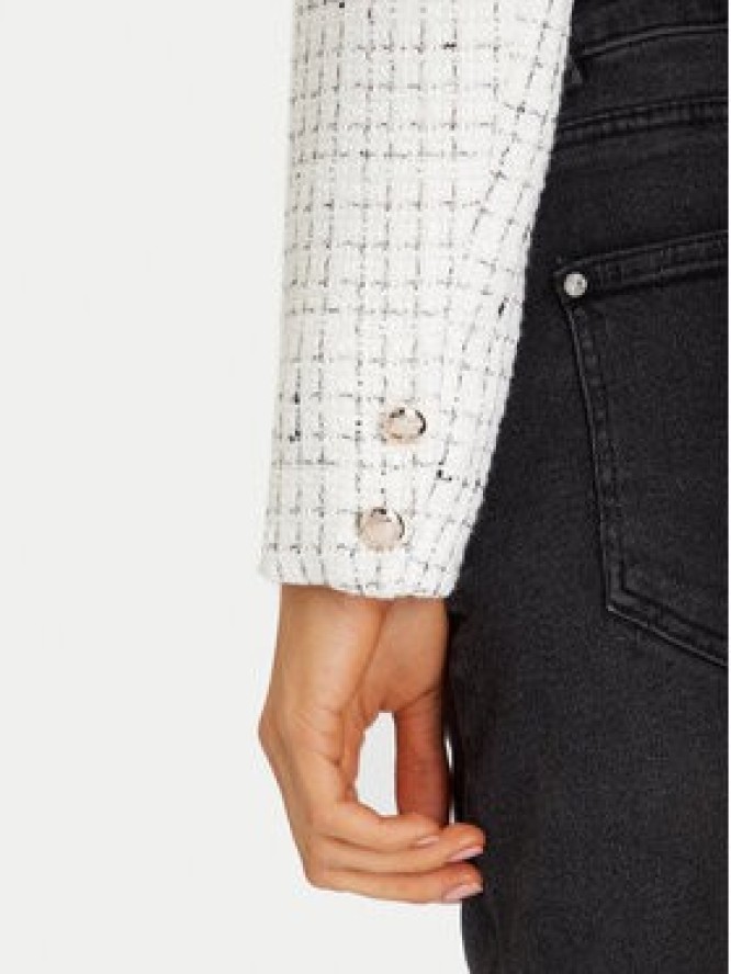 Morgan Marynarka 252-VGABY Écru Slim Fit