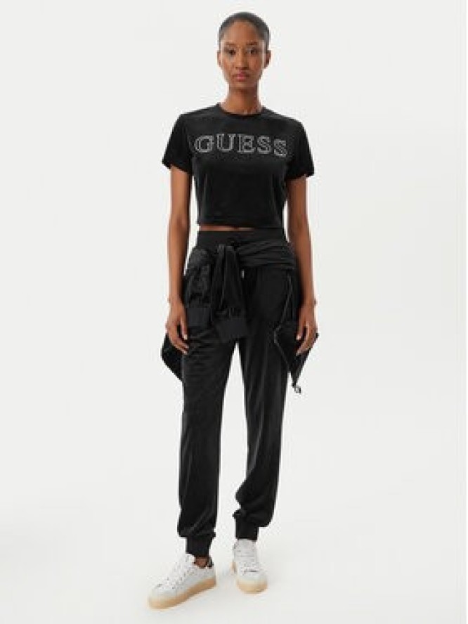 Guess T-Shirt V3BI01 K0232 Czarny Regular Fit