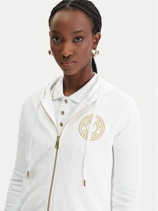 Versace Jeans Couture Bluza 80HAIT02 CF01T Biały Regular Fit