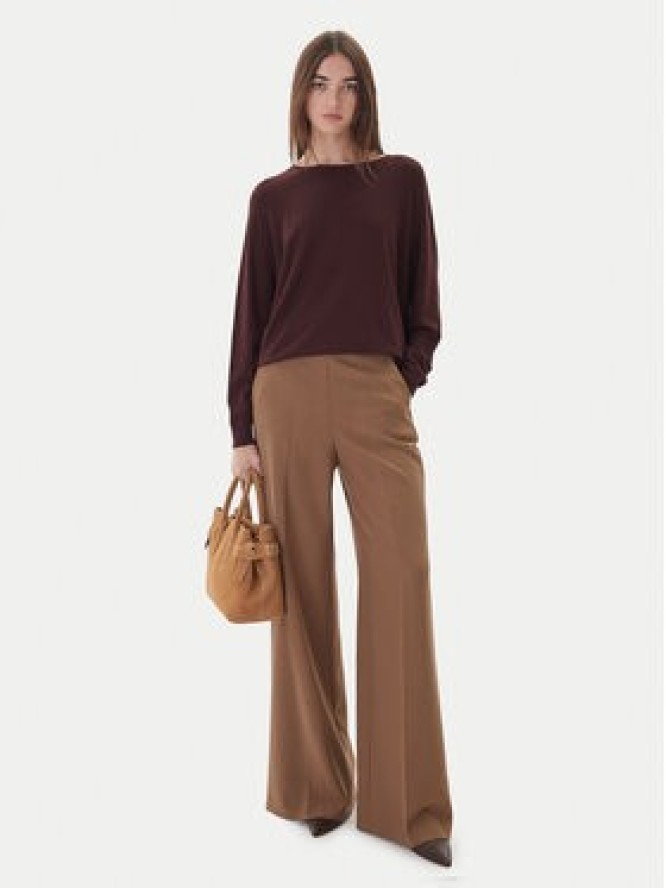 Kontatto Sweter 3M0820C Brązowy Regular Fit