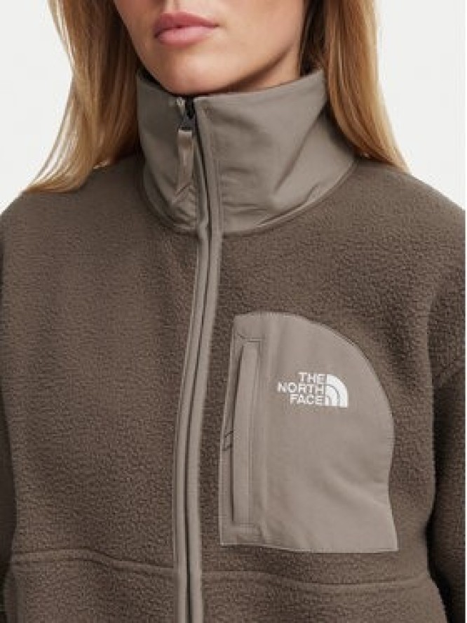The North Face Polar Yumiori Off-Peak NF0A8EUZ Brązowy jasny Relaxed Fit