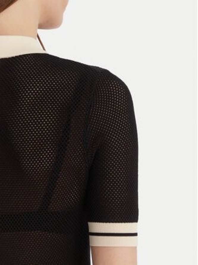 Guess Polo V6GR04 Z0725 Czarny Regular Fit