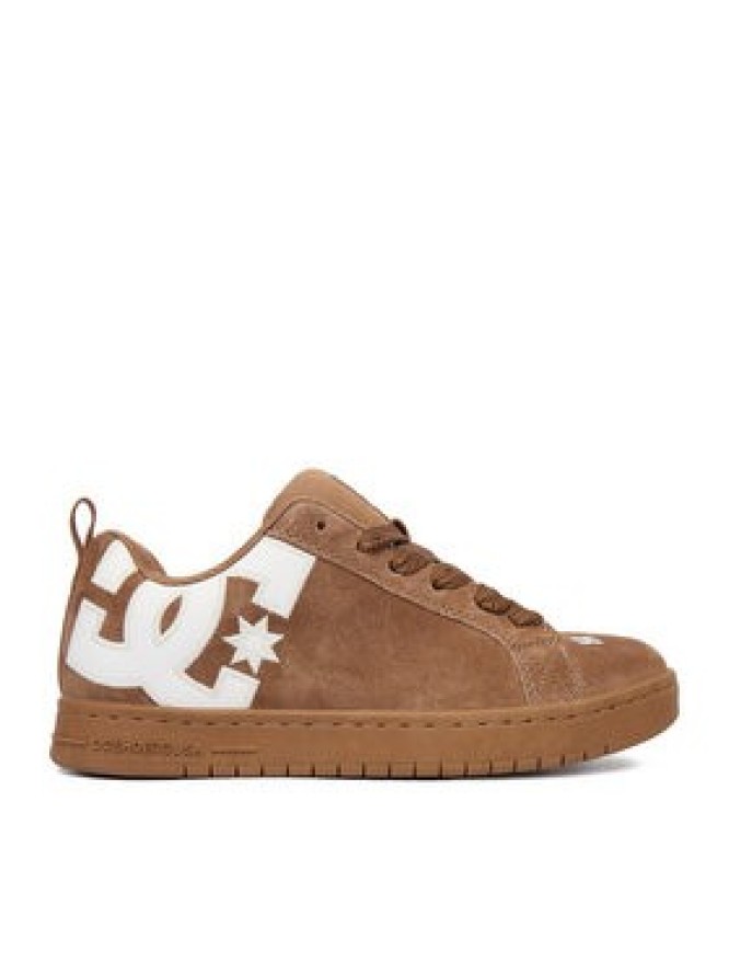 DC Shoes Sneakersy CEOWB-V5-10118 Brązowy jasny
