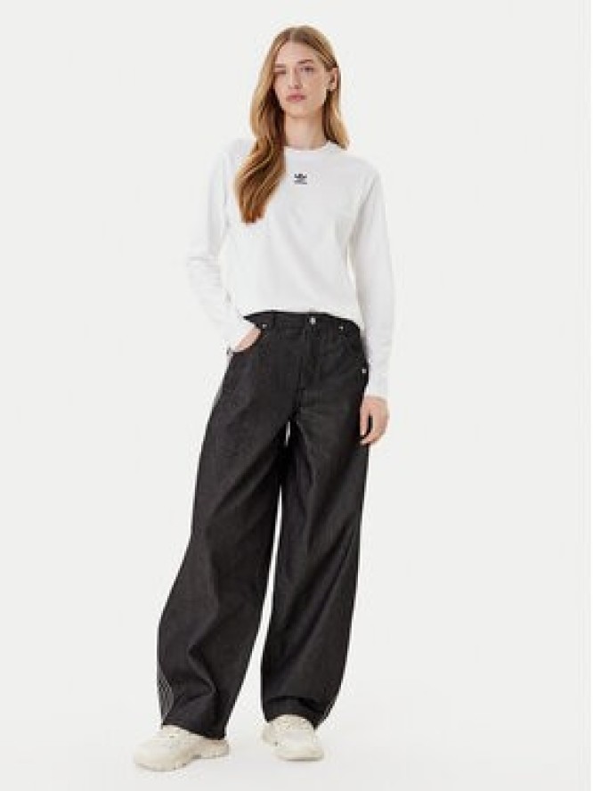 adidas Bluzka Essentials JW7454 Biały Regular Fit