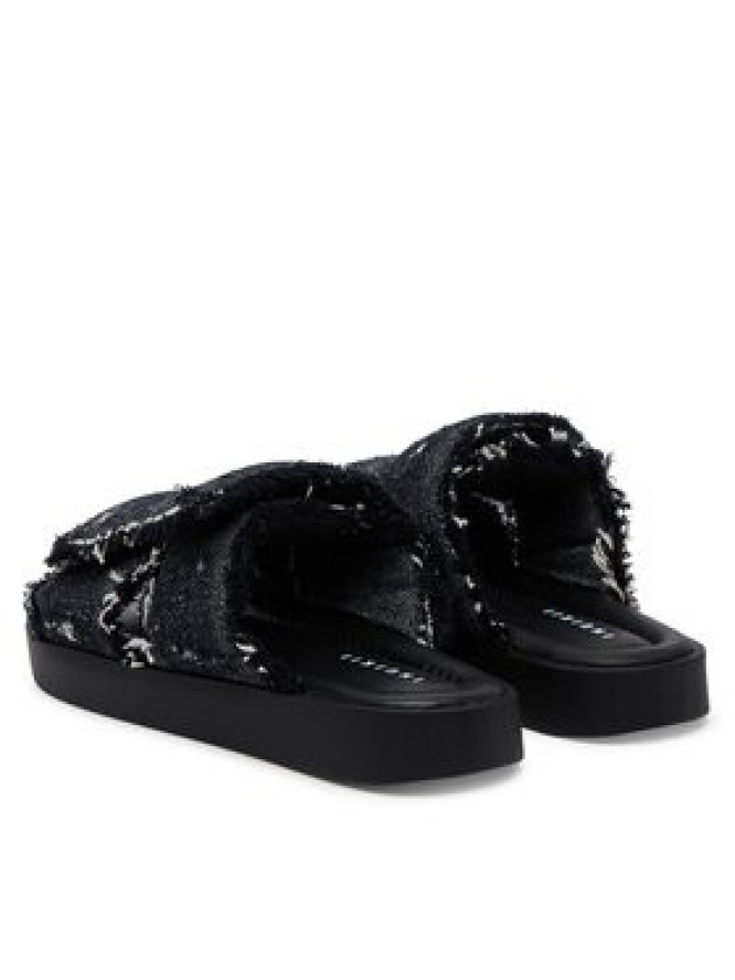 Inuikii Klapki Classic Jeans Velcro 70104-143 Czarny