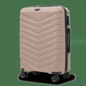 Walizka średnia Wings PHOENIX 2.0 polipropylen 24" CHAMPAGNE