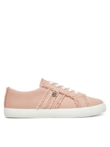LAUREN RALPH LAUREN Sneakersy Janson Fray 802967040003 Różowy