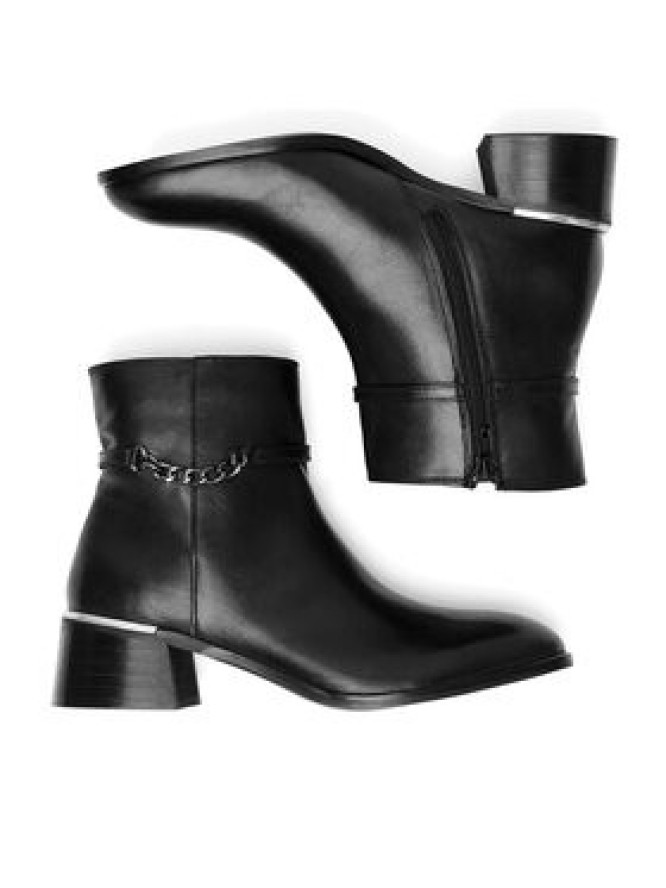 Sergio Bardi Botki WI32-E1097-02SB Czarny