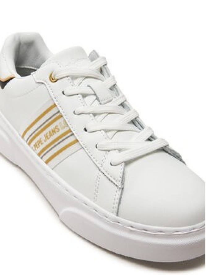 Pepe Jeans Sneakersy PLS00020 Biały