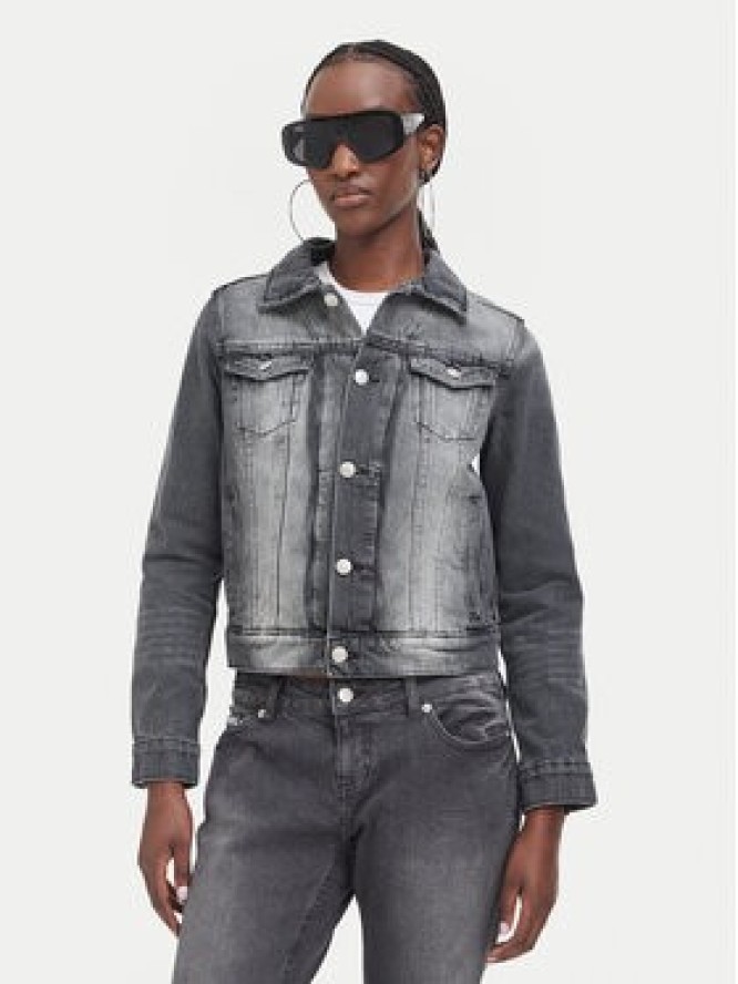 Juicy Couture Kurtka jeansowa JCDIJ126957 Szary Regular Fit