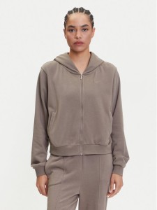 Nike Bluza Chill Terry FN2415 Brązowy Relaxed Fit