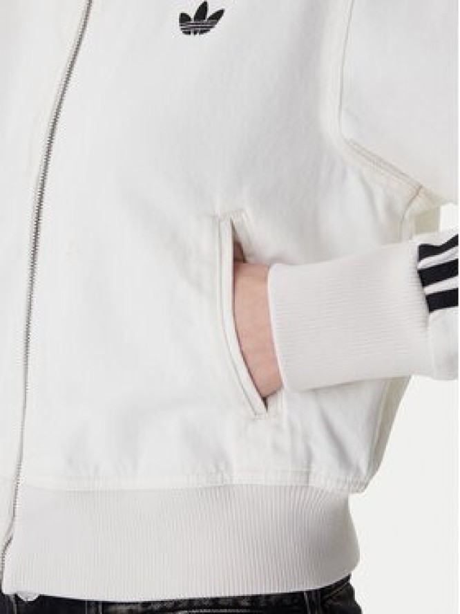 adidas Bluza Firebird KD2892 Beżowy Regular Fit