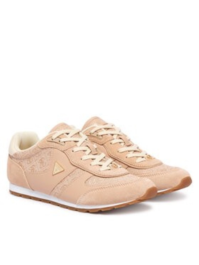 Guess Sneakersy FLTTYR SUE12 Beżowy jasny