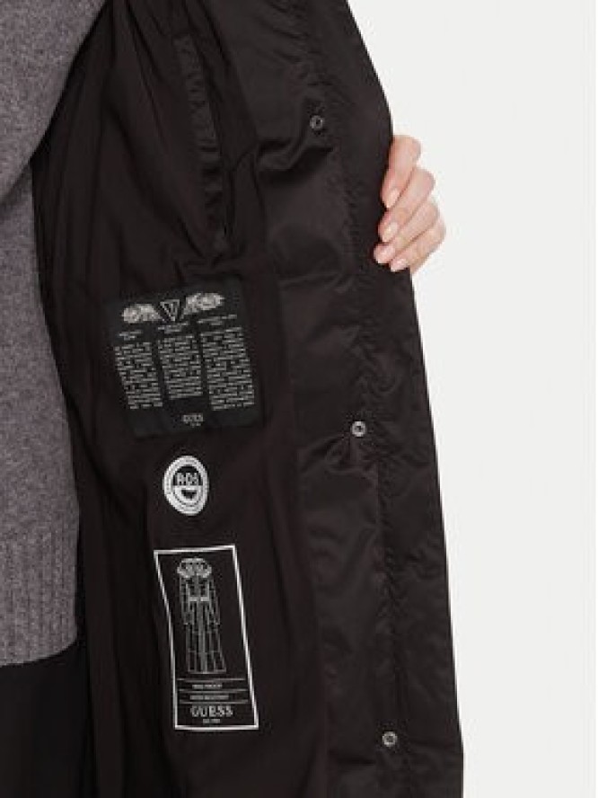 Guess Kurtka puchowa W5BL29 W2802 Czarny Regular Fit