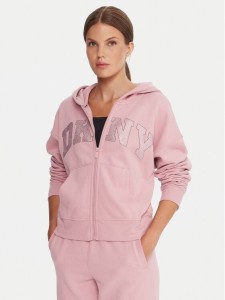 DKNY Sport Bluza DP5J9670 Różowy Regular Fit