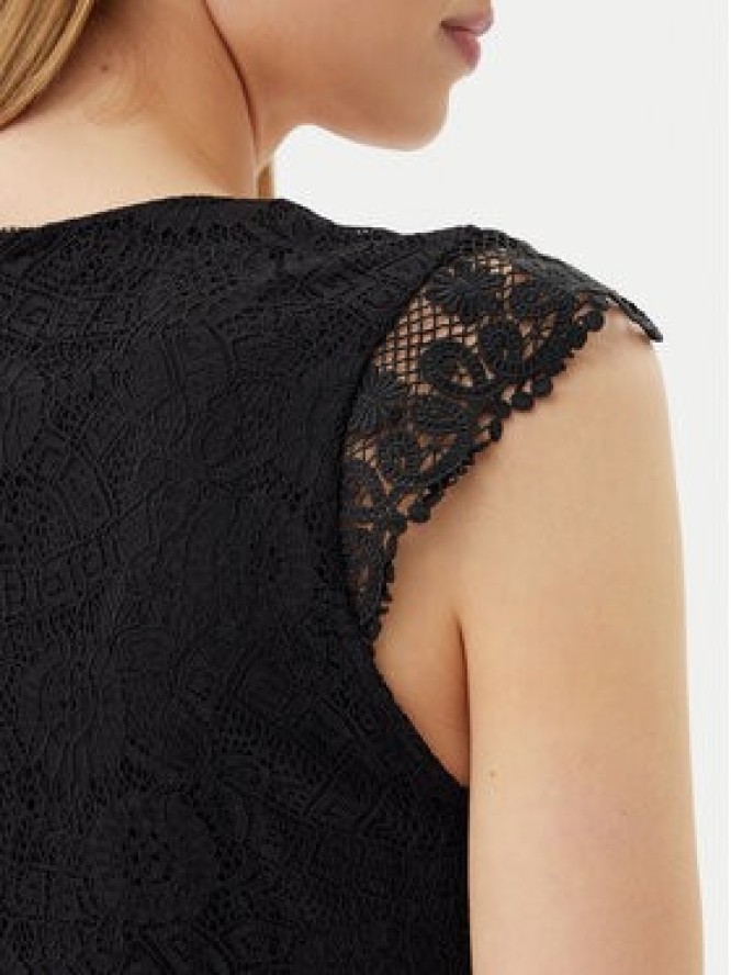 Pieces Bluzka Olline 17154614 Czarny Regular Fit