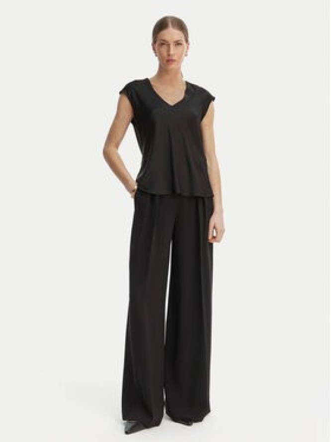 Rinascimento Bluzka CFC0127631003 Czarny Regular Fit