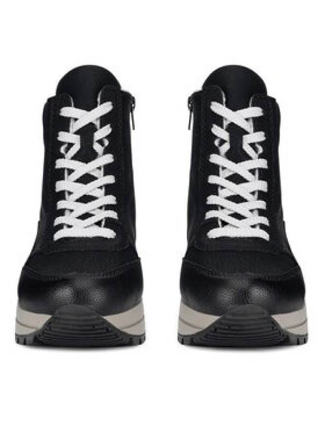 Rieker Trzewiki N4008-00 Czarny