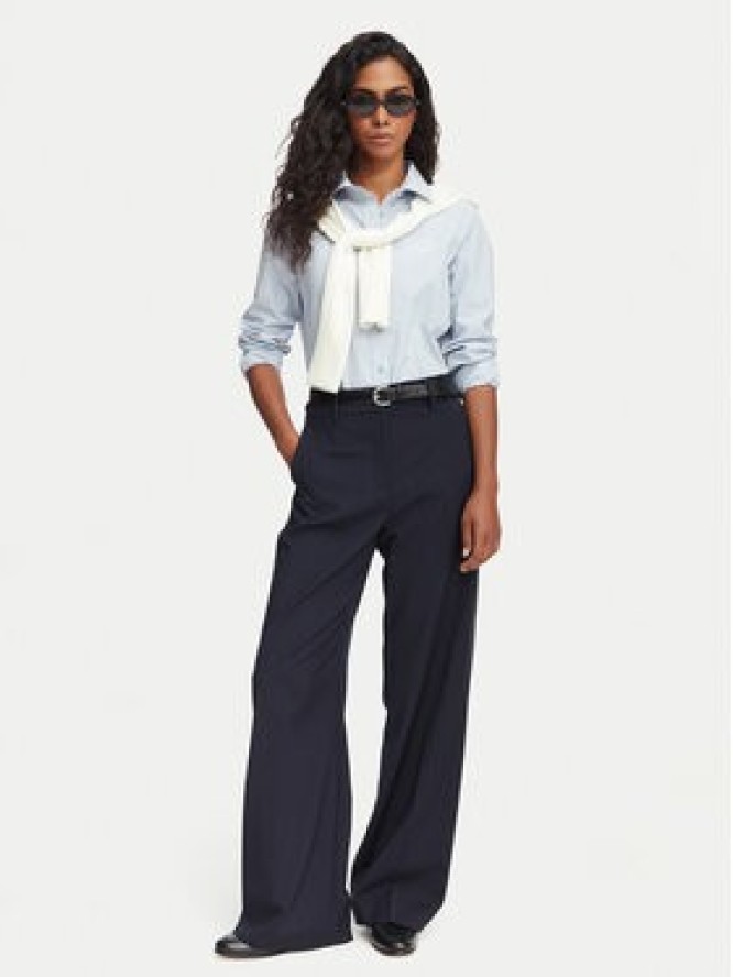 Beverly Hills Polo Club Koszula P-SS26W-SH15835 Niebieski Regular Fit
