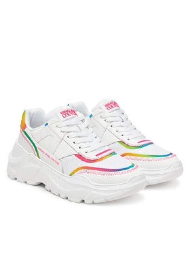 Versace Jeans Couture Sneakersy 78VA3SC4 Biały