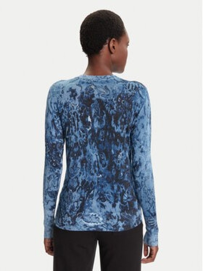 Desigual Kardigan Kassidy 25WWJF12 Niebieski Regular Fit