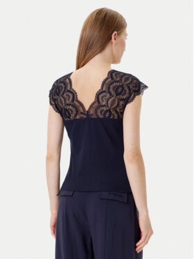 Morgan Bluzka 251-DELI Granatowy Slim Fit