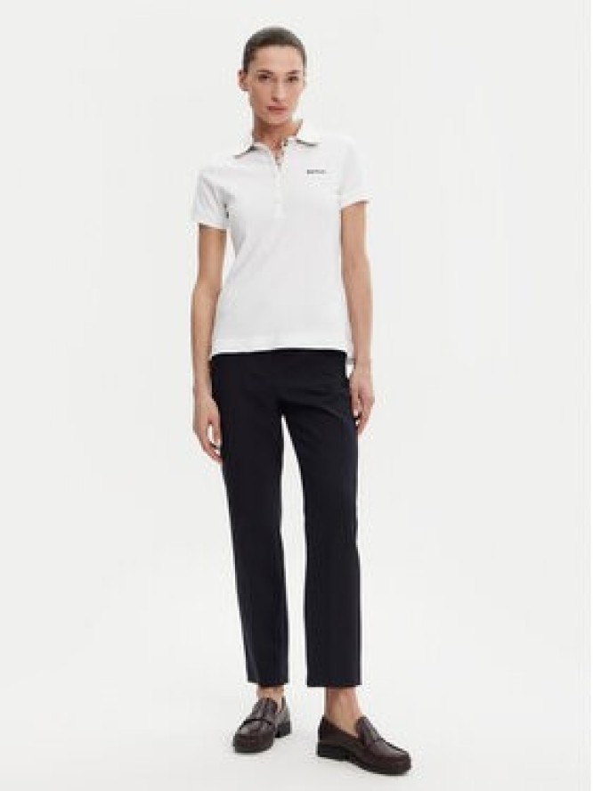 Barbour Polo LML0634WH33 Biały Regular Fit