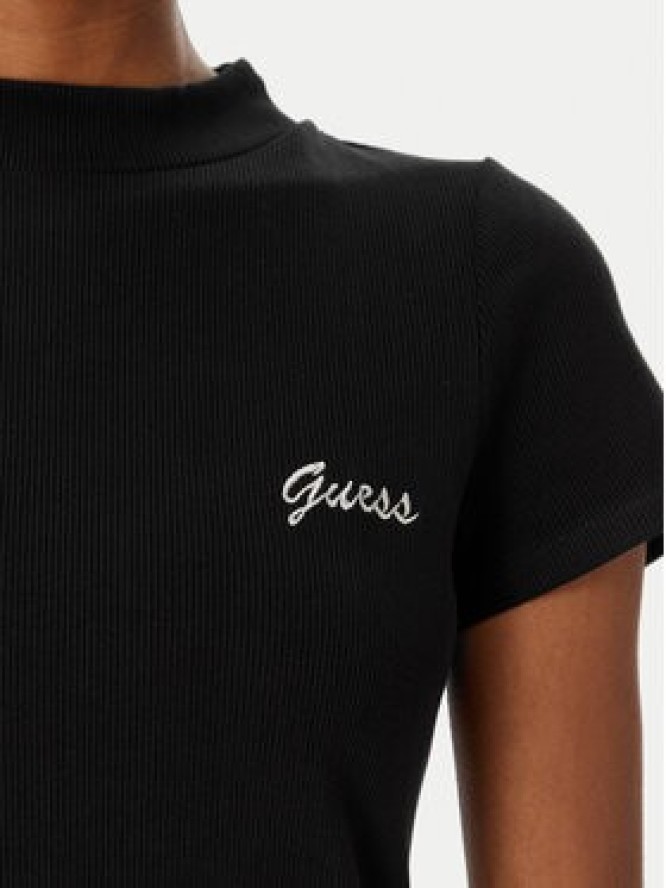 Guess Sukienka codzienna V6RK06 K8RT2 Czarny Slim Fit