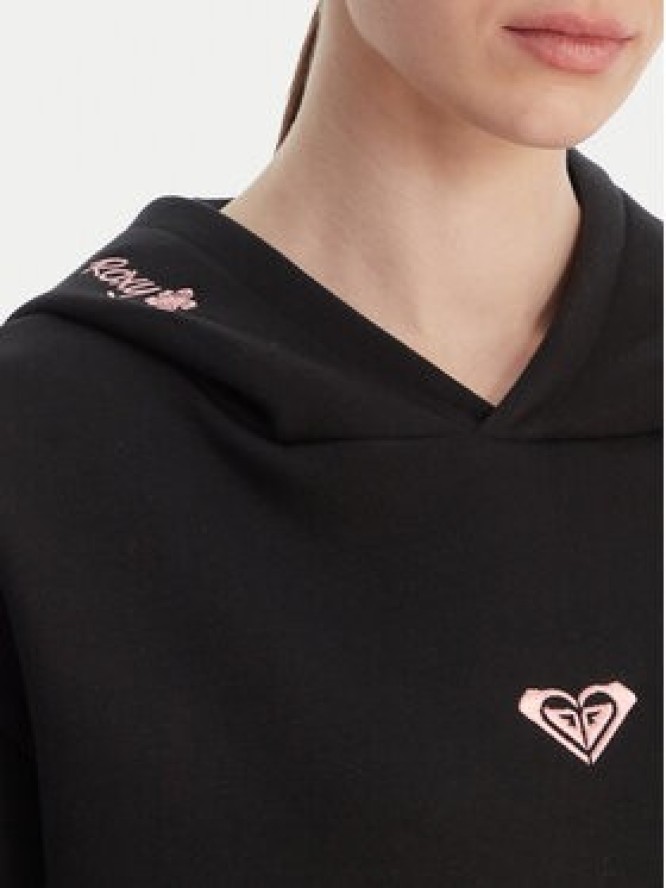 Roxy Bluza W126-RXLSS-1017-48X Czarny Regular Fit