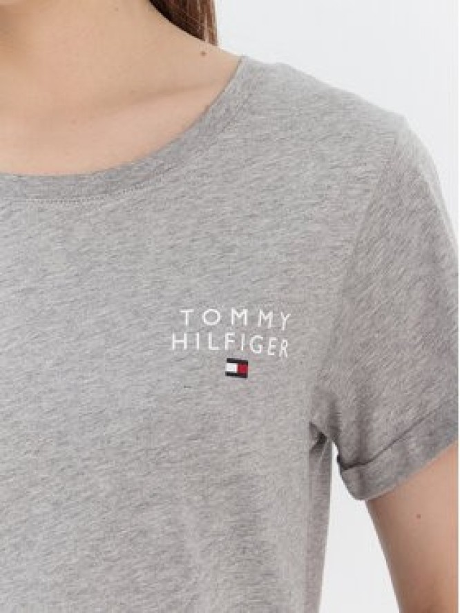 Tommy Hilfiger T-Shirt UW0UW04525 Szary Regular Fit