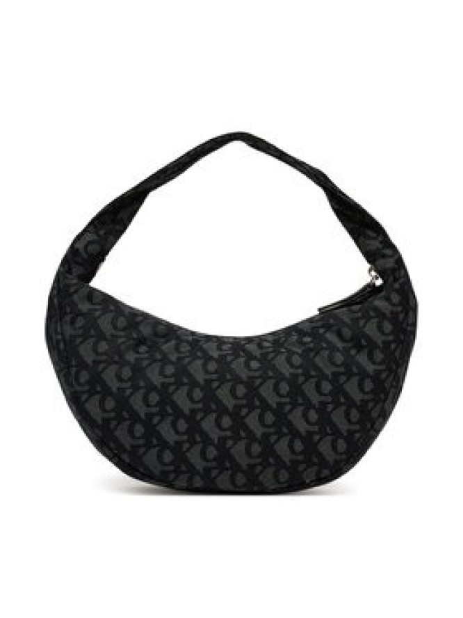 Calvin Klein Torebka Ckj Monogram Pinched Medium Shou LV04F3206G Czarny