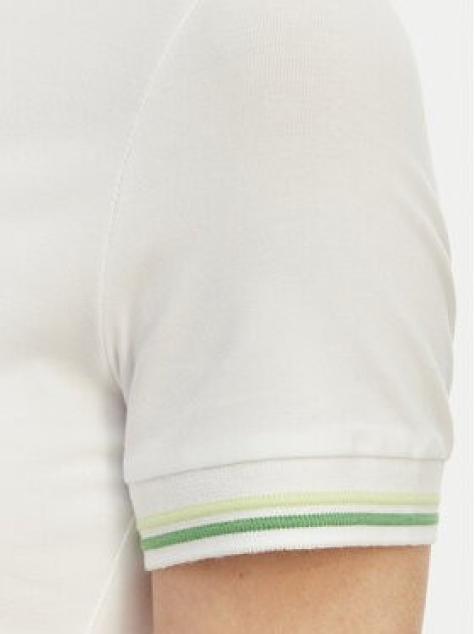 Lacoste Sukienka codzienna EF5288 Biały Regular Fit