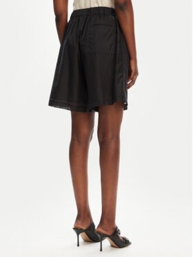 PINKO Szorty materiałowe Lewis 105243 A2M7 Czarny Regular Fit