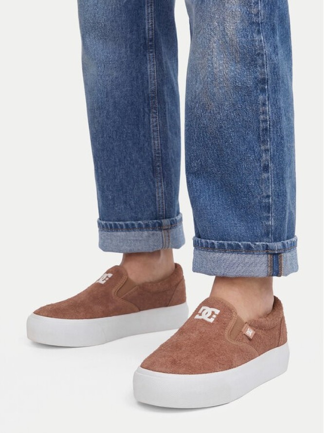 DC Shoes Tenisówki CEO-LEA-ZL-0011 Brązowy