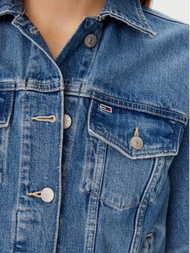 Tommy Jeans Kurtka jeansowa DW0DW20570 Niebieski Regular Fit