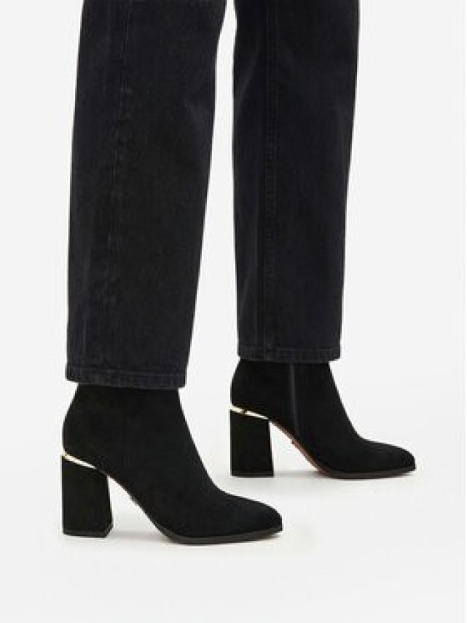 Nine West Botki CEO-JASMIN-01 Czarny