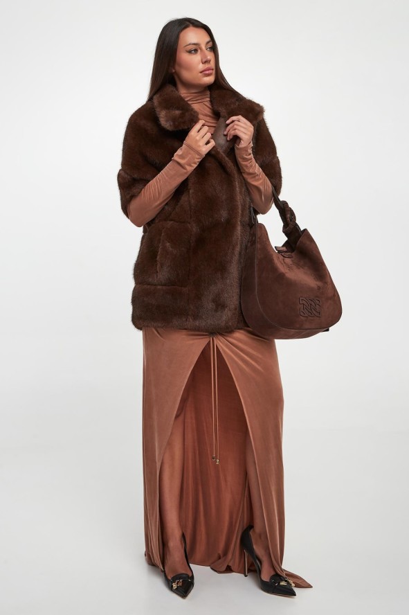 Kamizelka damska futrzana VALENTINI