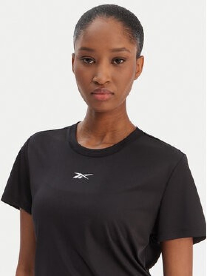 Reebok T-Shirt Essential RK25608CCW Czarny Regular Fit