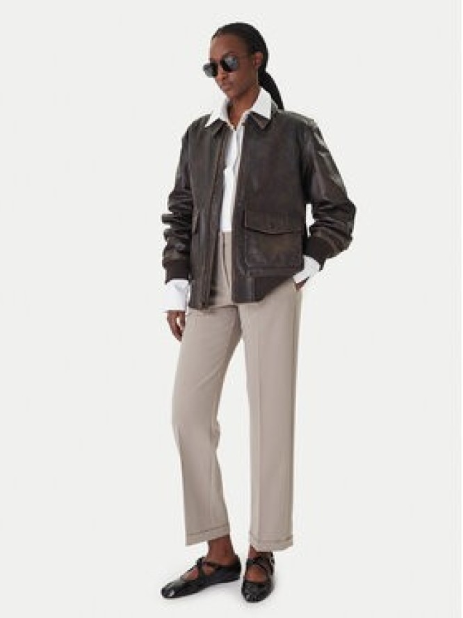 MAX&Co. Spodnie materiałowe Orata 2616131091200 Szary Regular Fit