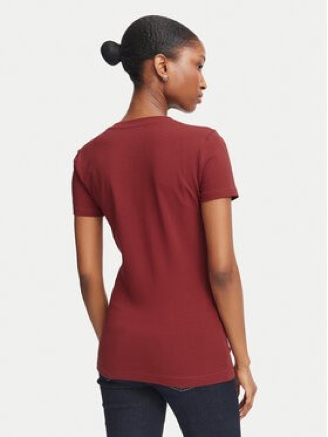 Guess T-Shirt W6BI61 K7948 Bordowy Regular Fit