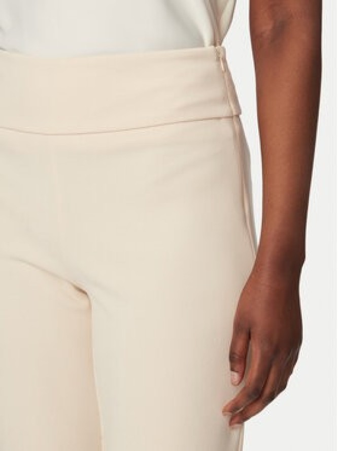 Rinascimento Spodnie materiałowe CFC0127875003 Beżowy Straight Fit