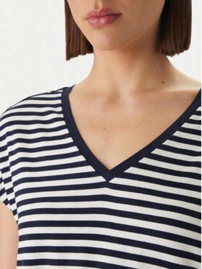 Morgan T-Shirt 261-DIVA Granatowy Regular Fit