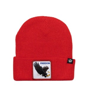 Czapka Beanie Red Eagle Czerwony - 107-1926-RED
