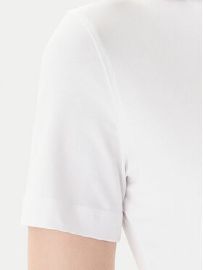 Versace Jeans Couture T-Shirt 79HAHT01 CJ03T Biały Regular Fit