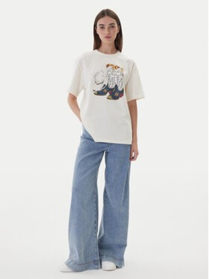 Levi's® T-Shirt Graphic Tabor 001MX-0007 Écru Regular Fit