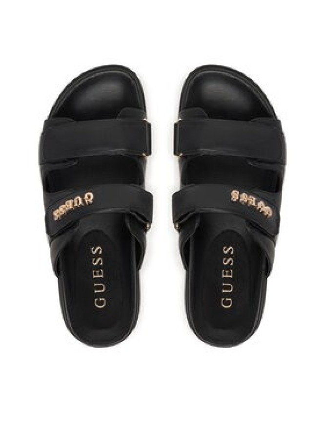 Guess Klapki FLJFAX ELE03 Czarny